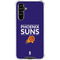 NBA Phoenix Suns Standard - Purple Galaxy A54 5G Clear Case