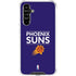 NBA Phoenix Suns Standard - Purple Galaxy A54 5G Clear Case