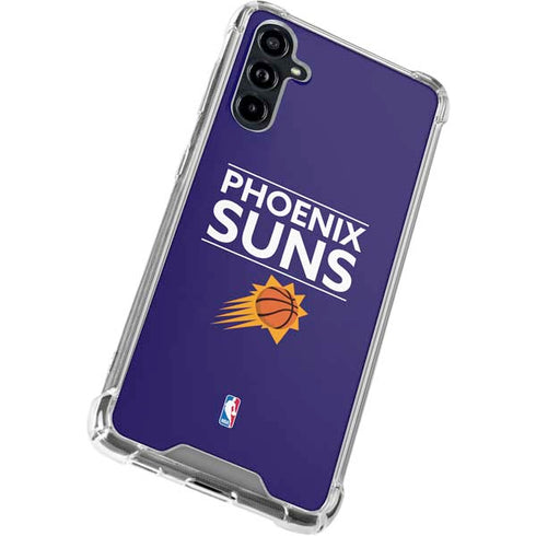 NBA Phoenix Suns Standard - Purple Galaxy A54 5G Clear Case