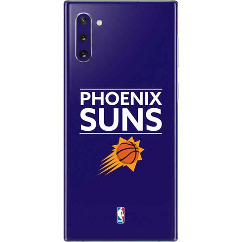 NBA Phoenix Suns Standard - Purple Galaxy Note 10 Skin