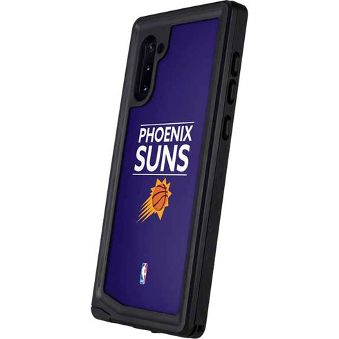 NBA Phoenix Suns Standard - Purple Galaxy Note 10 Waterproof Case