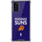 NBA Phoenix Suns Standard - Purple Galaxy Note20 5G Clear Case