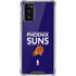 NBA Phoenix Suns Standard - Purple Galaxy Note20 5G Clear Case
