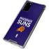 NBA Phoenix Suns Standard - Purple Galaxy Note20 5G Clear Case