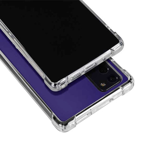 NBA Phoenix Suns Standard - Purple Galaxy Note20 5G Clear Case