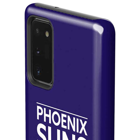NBA Phoenix Suns Standard - Purple Galaxy Note20 5G Pro Case