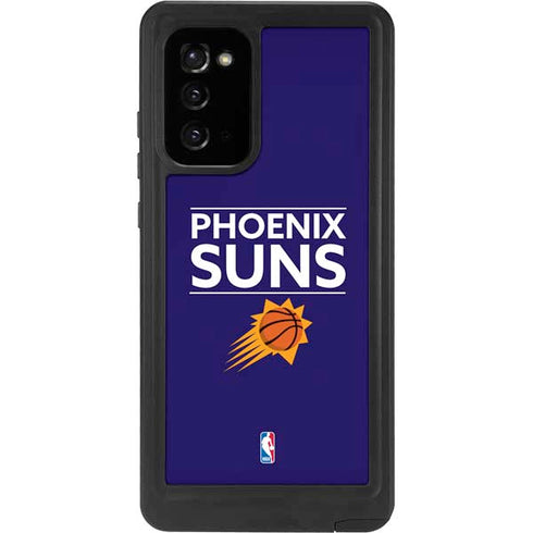 NBA Phoenix Suns Standard - Purple Galaxy Note20 5G Waterproof Case