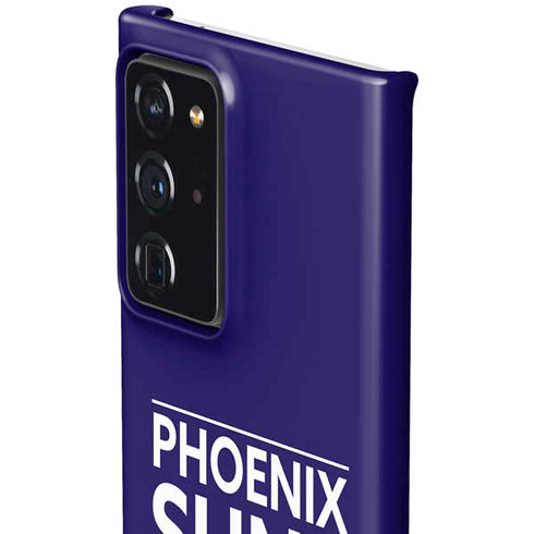 NBA Phoenix Suns Standard - Purple Galaxy Note20 Ultra 5G Lite Case