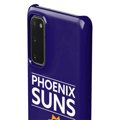 NBA Phoenix Suns Standard - Purple Galaxy S20 Lite Case