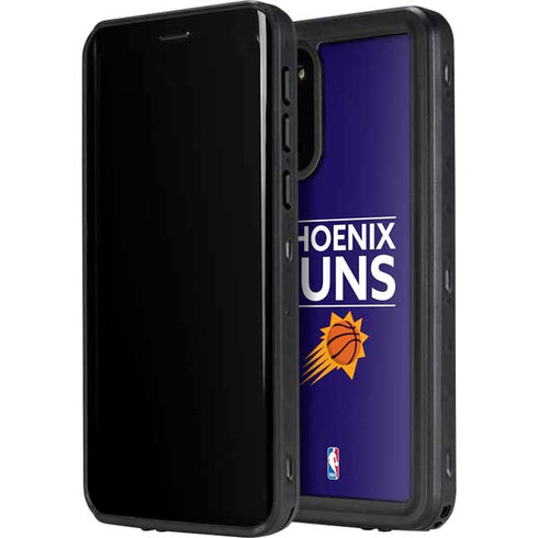 NBA Phoenix Suns Standard - Purple Galaxy S20 Plus Waterproof Case
