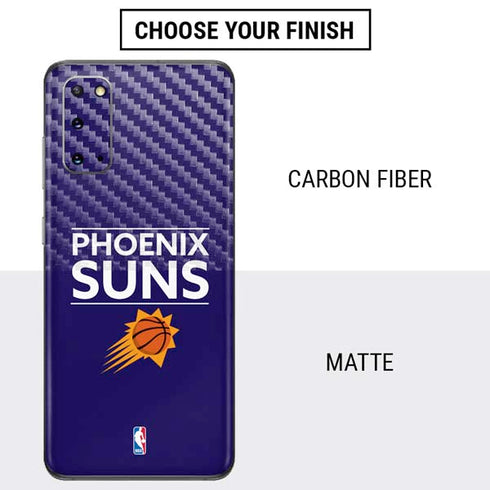 NBA Phoenix Suns Standard - Purple Galaxy S20 Skin