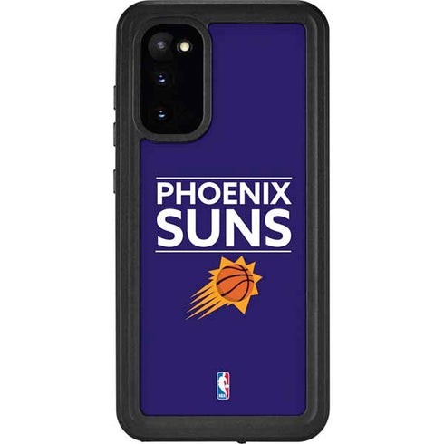 NBA Phoenix Suns Standard - Purple Galaxy S20 Waterproof Case