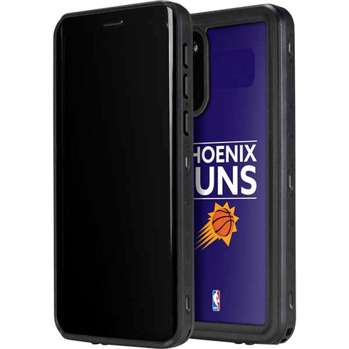 NBA Phoenix Suns Standard - Purple Galaxy S20 Waterproof Case