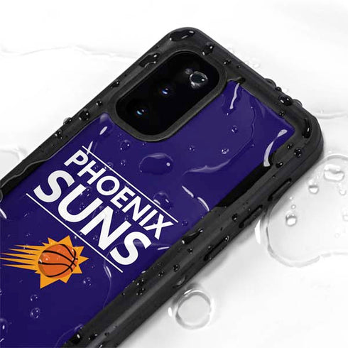 NBA Phoenix Suns Standard - Purple Galaxy S20 Waterproof Case