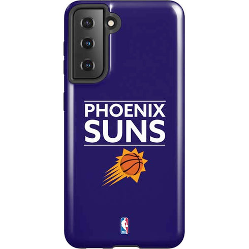 NBA Phoenix Suns Standard - Purple Galaxy S21 5G Pro Case
