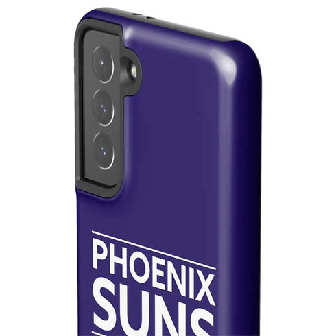 NBA Phoenix Suns Standard - Purple Galaxy S21 5G Pro Case