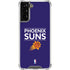 NBA Phoenix Suns Standard - Purple Galaxy S21 FE Clear Case