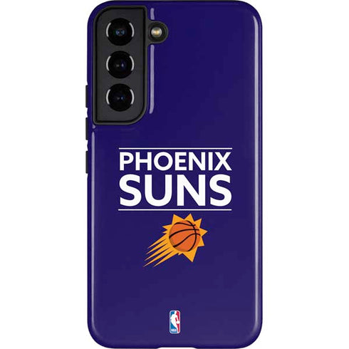 NBA Phoenix Suns Standard - Purple Galaxy S22 Pro Case