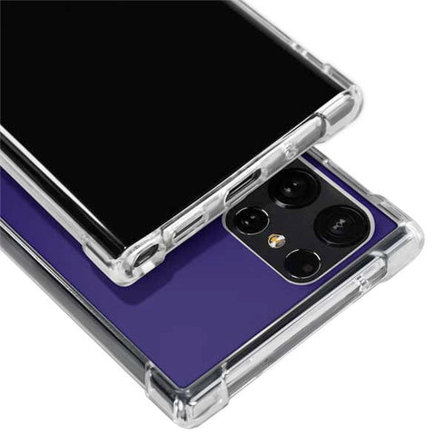 NBA Phoenix Suns Standard - Purple Galaxy S22 Ultra Clear Case
