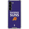 NBA Phoenix Suns Standard - Purple Galaxy S23 Clear Case