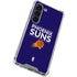 NBA Phoenix Suns Standard - Purple Galaxy S23 Clear Case