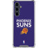 NBA Phoenix Suns Standard - Purple Galaxy S23 FE Clear Case
