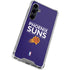 NBA Phoenix Suns Standard - Purple Galaxy S23 FE Clear Case