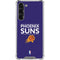 NBA Phoenix Suns Standard - Purple Galaxy S23 Plus Clear Case