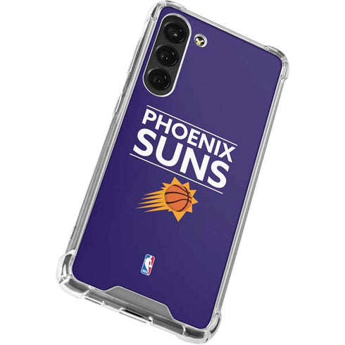 NBA Phoenix Suns Standard - Purple Galaxy S23 Plus Clear Case