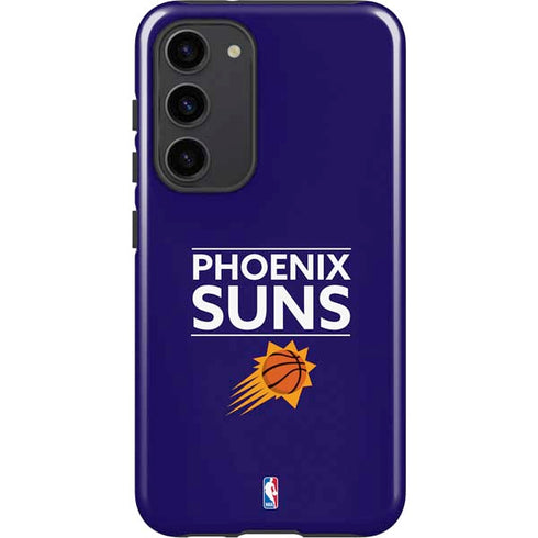 NBA Phoenix Suns Standard - Purple Galaxy S23 Plus Pro Case
