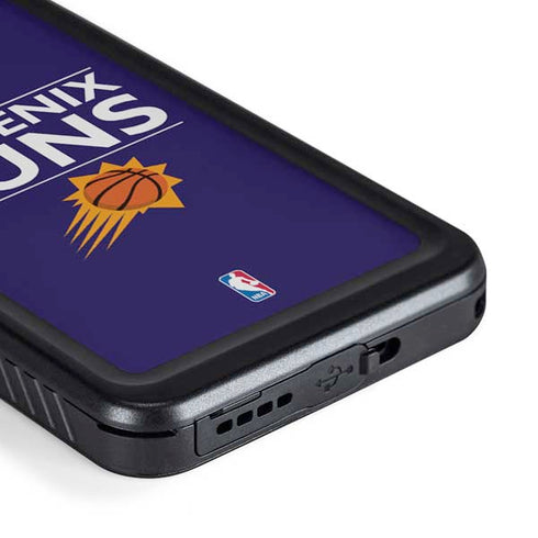 NBA Phoenix Suns Standard - Purple Galaxy S23 Waterproof Case