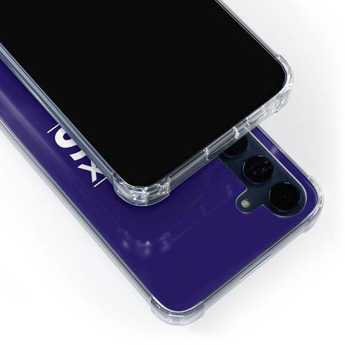 NBA Phoenix Suns Standard - Purple Galaxy S24 Clear Case