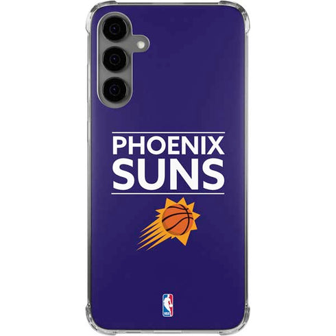 NBA Phoenix Suns Standard - Purple Galaxy S24 Plus Clear Case