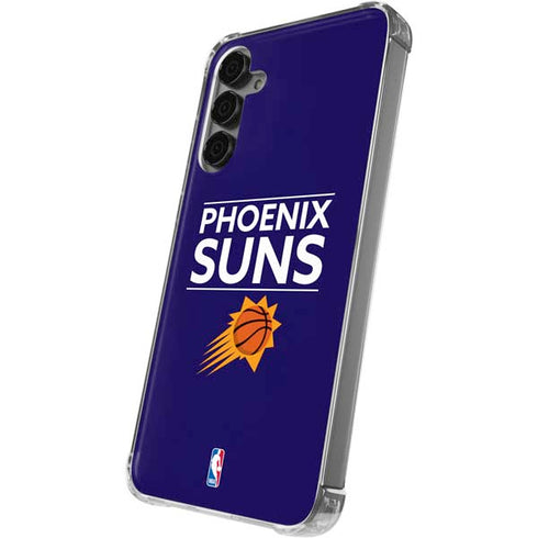 NBA Phoenix Suns Standard - Purple Galaxy S24 Plus Clear Case