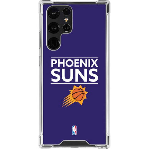 NBA Phoenix Suns Standard - Purple Galaxy S24 Ultra Clear Case