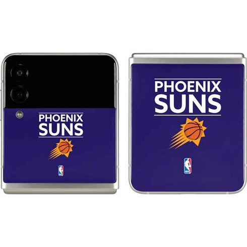 NBA Phoenix Suns Standard - Purple Galaxy Z Flip3 5G Skin