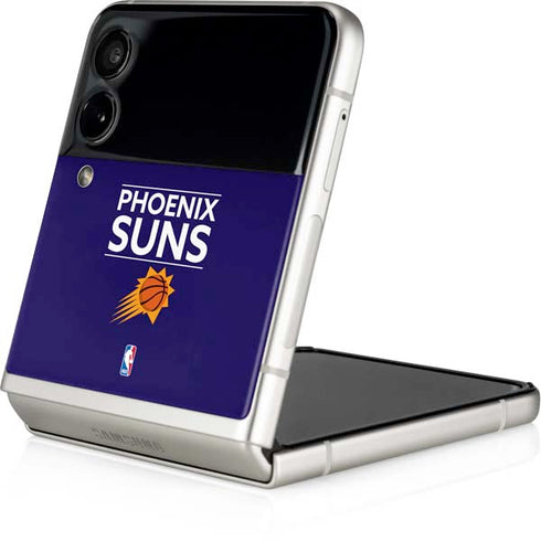 NBA Phoenix Suns Standard - Purple Galaxy Z Flip3 5G Skin