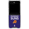 NBA Phoenix Suns Standard - Purple Galaxy Z Flip5 5G Clear Case