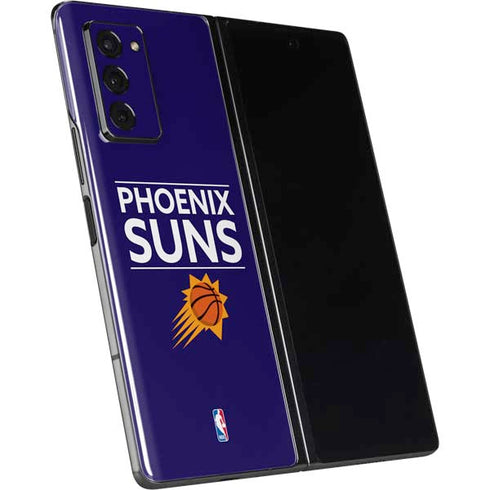 NBA Phoenix Suns Standard - Purple Galaxy Z Fold2 5G Skin