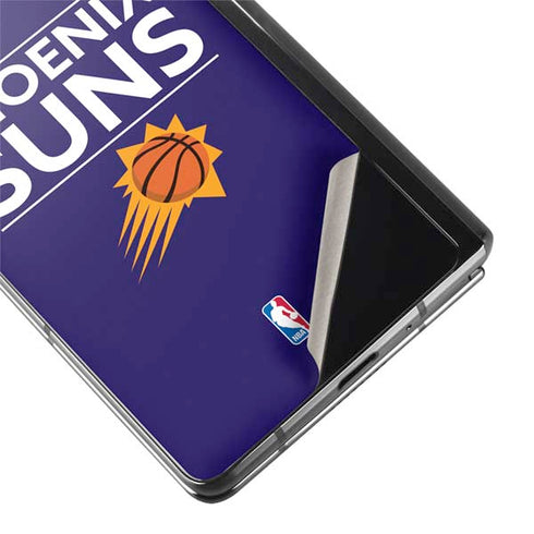 NBA Phoenix Suns Standard - Purple Galaxy Z Fold2 5G Skin