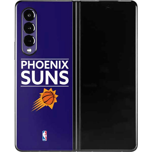 NBA Phoenix Suns Standard - Purple Galaxy Z Fold3 5G Skin