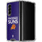 NBA Phoenix Suns Standard - Purple Galaxy Z Fold4 5G Clear Case