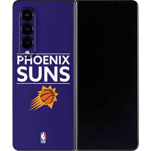 NBA Phoenix Suns Standard - Purple Galaxy Z Fold4 5G Skin