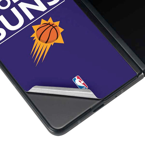 NBA Phoenix Suns Standard - Purple Galaxy Z Fold4 5G Skin