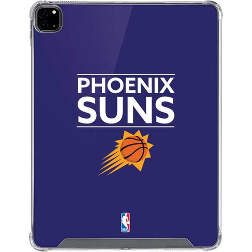 NBA Phoenix Suns Standard - Purple iPad Pro 12.9in (2020) Clear Case