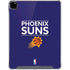 NBA Phoenix Suns Standard - Purple iPad Pro 12.9in (2020) Clear Case