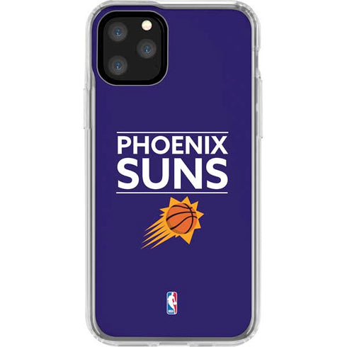 NBA Phoenix Suns Standard - Purple iPhone 11 Pro Clear Case
