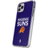 NBA Phoenix Suns Standard - Purple iPhone 11 Pro Clear Case