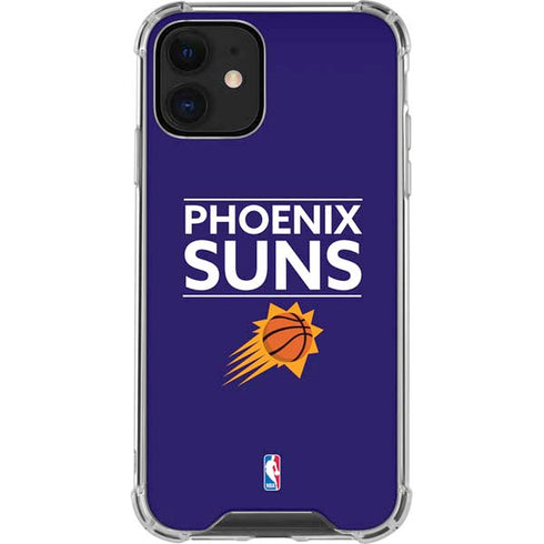 NBA Phoenix Suns Standard - Purple iPhone 12 Mini Clear Case