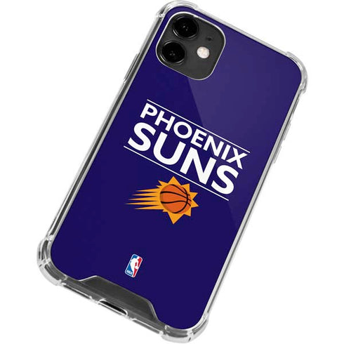 NBA Phoenix Suns Standard - Purple iPhone 12 Mini Clear Case